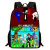 Rhythm Box Sprunki Spel Anime Rugzak Student Schooltas Computer Tas