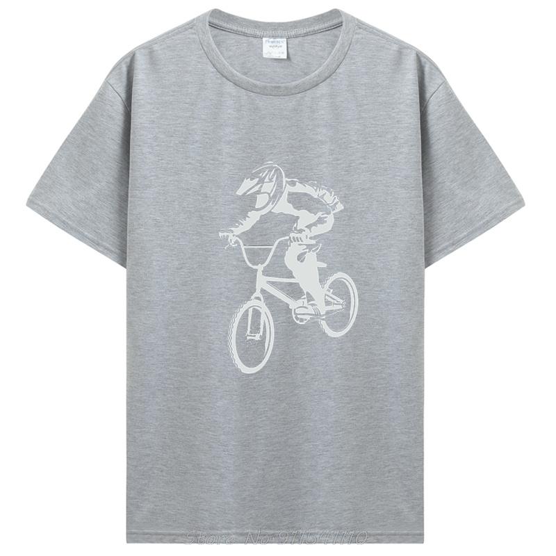 Bike Bicycle Boys Printing Tshirt Fashion Casual Fitness T Shirt Cotton Tops Tees Unisex S Clothing Oversized Unisex Tshirt