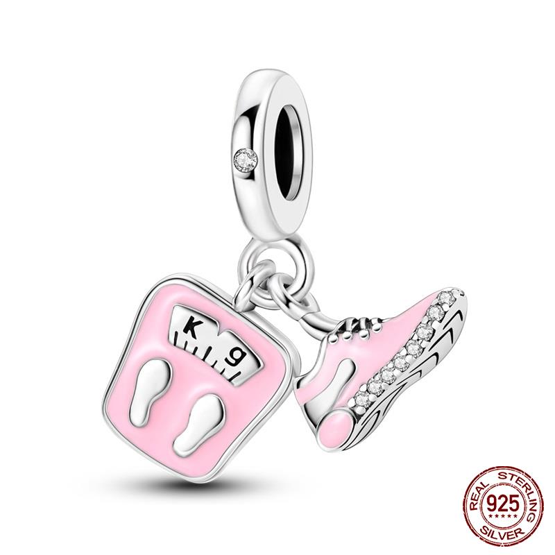 Brand New Copper Metal Trendy Fashion Heart Butterfly Cat Claw Charm Bead Components Bead Components Ideal Designed For 3mm Bracelet High Quality