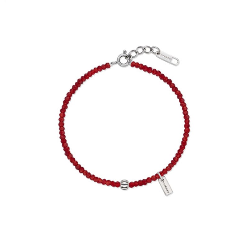 By Hyeres Pumpkin Beads Bracelet (Red) BH7B4A719WB175