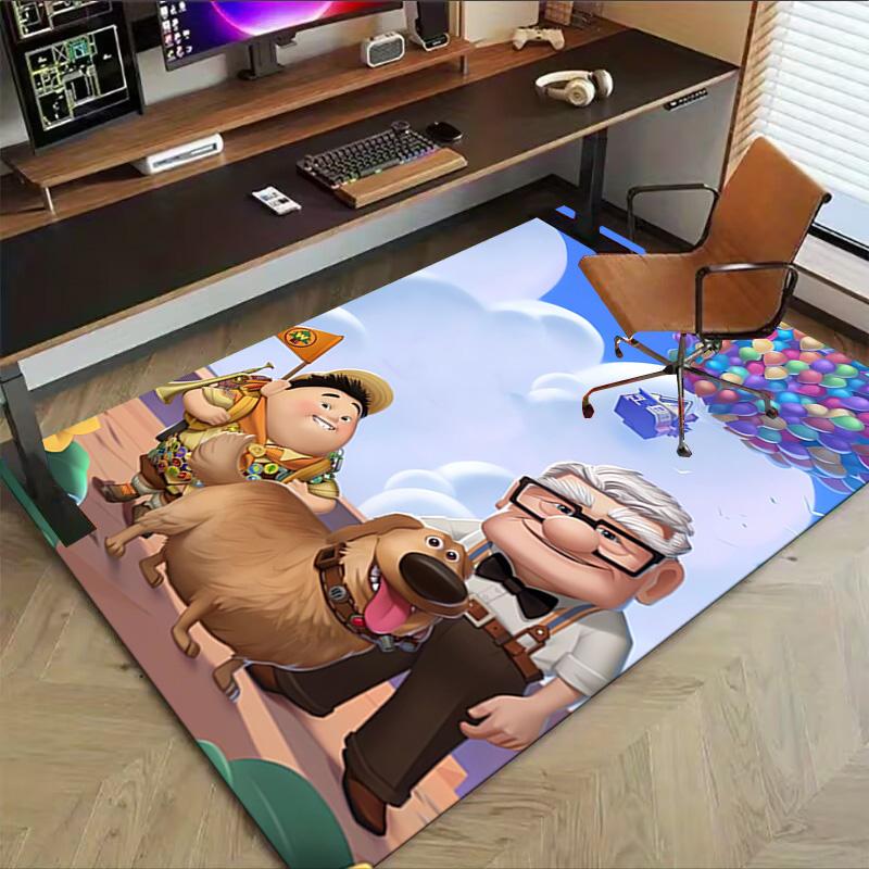 Upward Journey Carpet For Playroom Bedroom Living Room Sofa Home Decorkids Game Area Rug Nonslip Floor Mat