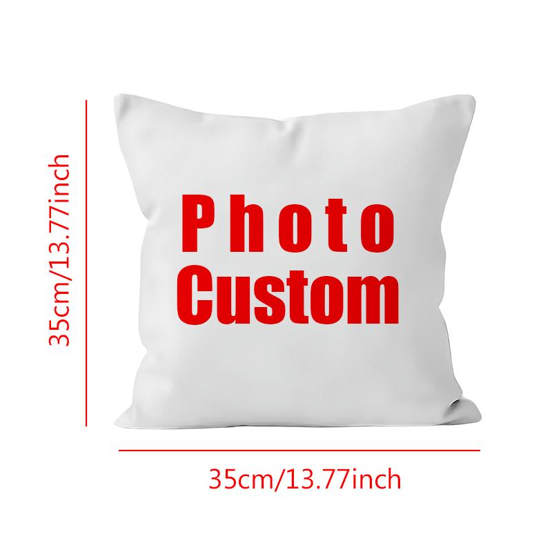 1PC  Cushion Pillow Design for Your Own Photo Picture Painting ize Home Bedroom Decoration Perfect Birthday Gift ZYF