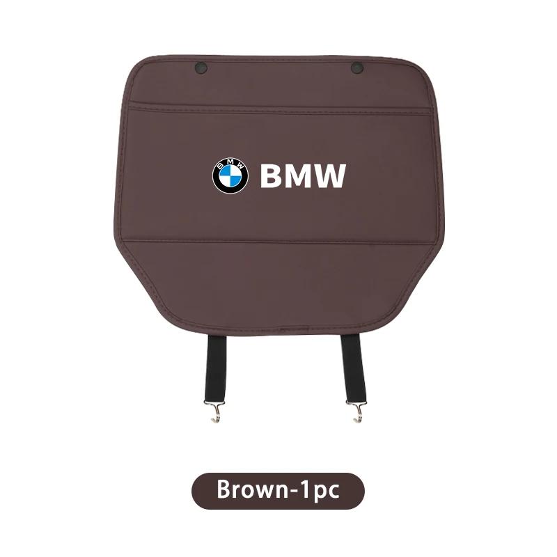 2025 Hot Car Seat Back Protection Anti-Kick Pad Rear Seat Organizer Storage Bag For BMW M3 M4 X1 X3 X5 X7 E39 E46 E60 E90 F10 F2