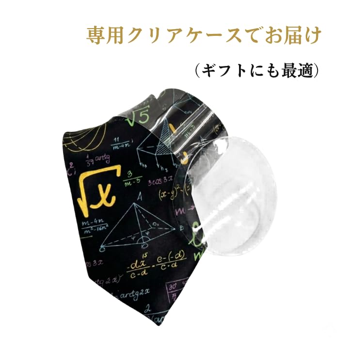 [HANG OVER] [A Must-see for Physics and Math Enthusiasts] Mathematical Formula Tie, Scienceengineering, Geometric, Chalk Art Style, Silk-touch