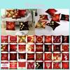 Luxurious Peach Skin Velvet Cushion Cover Featuring Santa Claus For Holiday Cheer