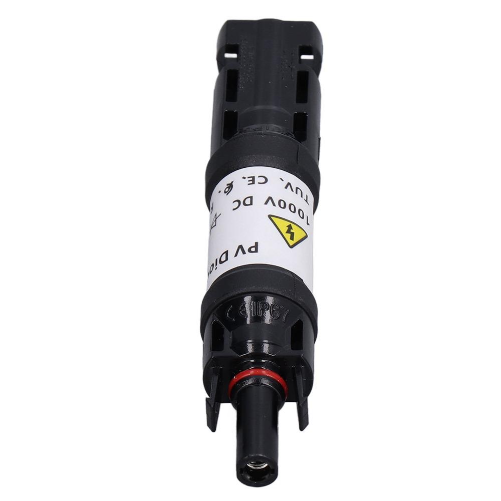 Selbstverriegelungssystem Solar-PV-Diodensteckverbinder Photovoltaik-Steckverbinder Solarpanel-Installation