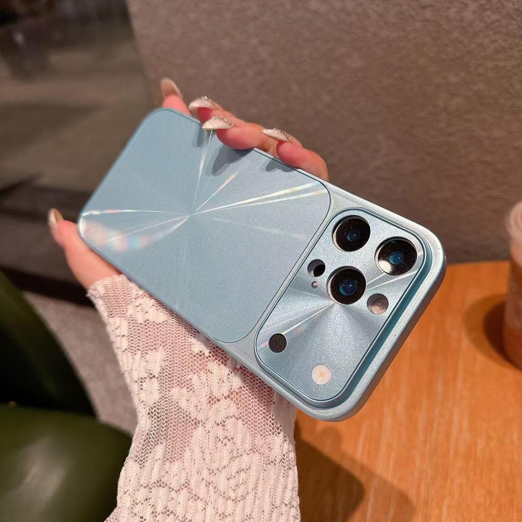 Aurora CD Pattern Apple 17 Phone Case: 16 Large Window Laser Shell & 15 Advanced Cool Shell 17 Cross-Border Shell