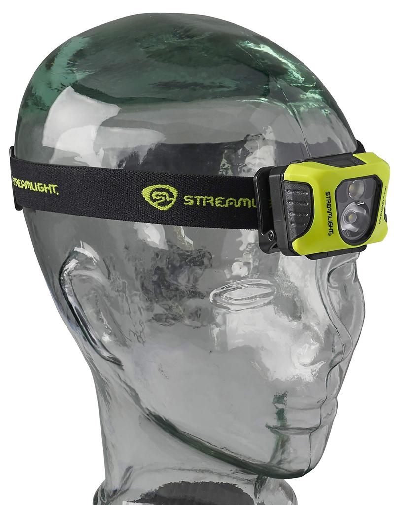 Enduro Pro USB USB Elastic Head Rubber Hard Hat Dual Box Yellow - Cord, Strap, Strap, 3M® Lock® - -