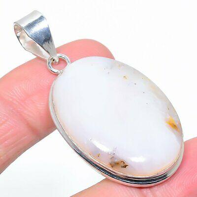 

Natural Rainbow Moonstone Gemstone 925 Sterling Silver Pendant 2.09 z1Y72