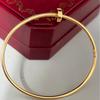 Seiko Spring V Gold Fine Version Nail Bracelet Opening Elastic Memory Bracelet European and American Jewelry