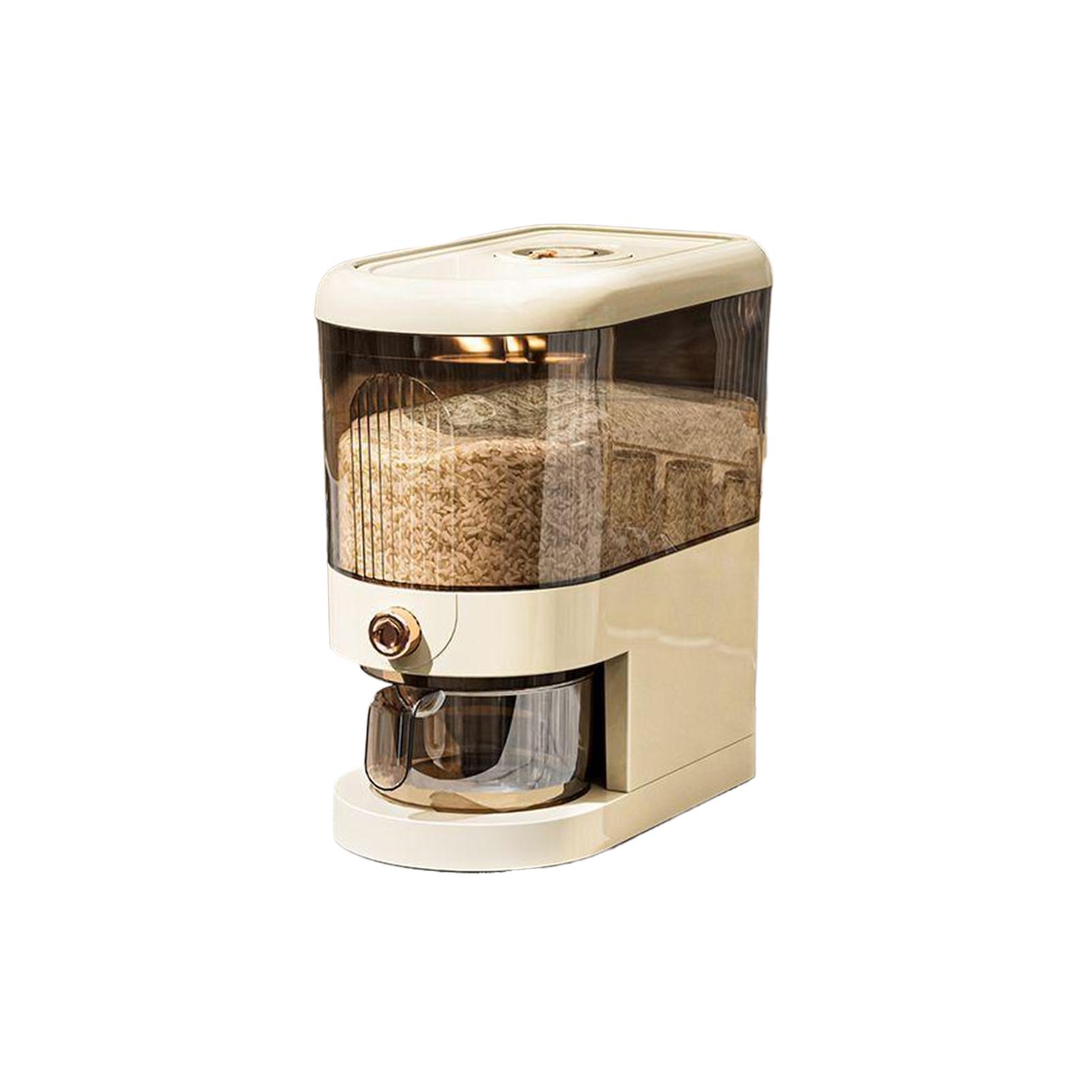 

Автоматический дозатор риса 10 кг, влагостойкий пищевой материал, отличный кухонный органайзер