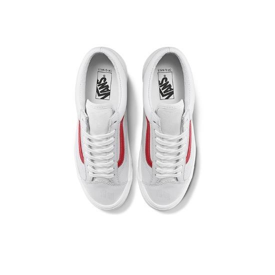 Vans OG Style 36 LX 'True White Red' VN0A4BVE21D Men's Shoes