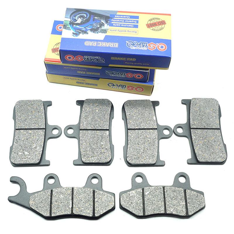 Motorcycle Front Rear Brake Pads for TRIUMPH Speed Triple 2005-2007 Tiger Sport 2015-