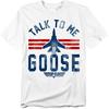 Popfunk Top Gun Talk To Me Goose Unisex Adult T Shirt