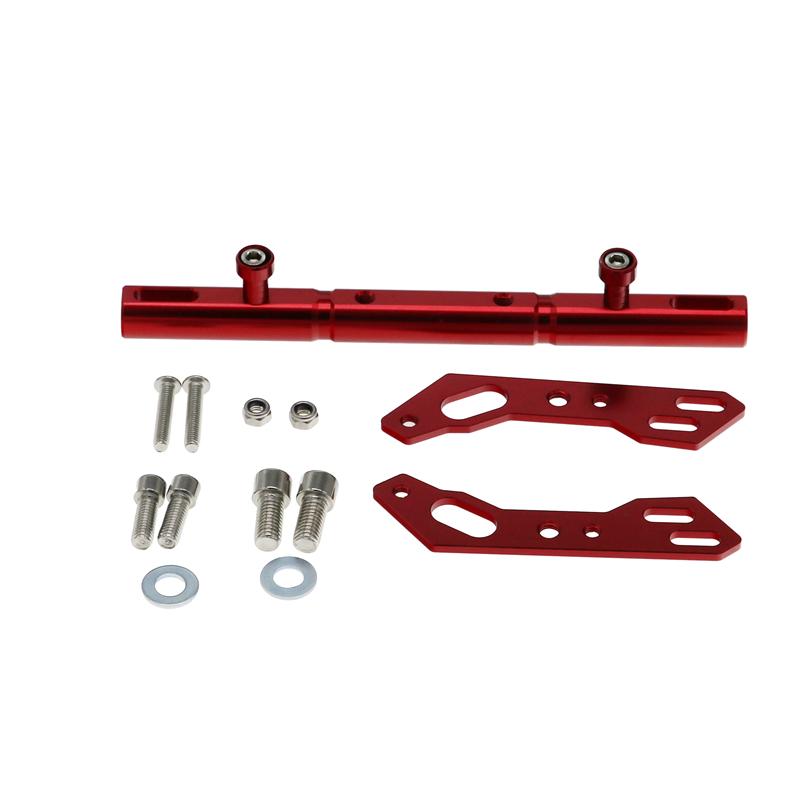 LMoDri Motorcycle Balance Bar Modified Expansion Bracket Aluminum Lengthened Bracket Adjustable Multi-Functional Extension