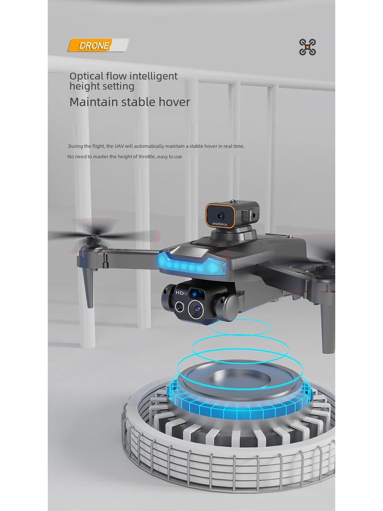 Dronă P15: Pliabil, Evitarea Obstacolelor, Fotografie HD, GPS fără Perii, Telecomandă, Prietenos cu Copiii, Funcții Profesionale