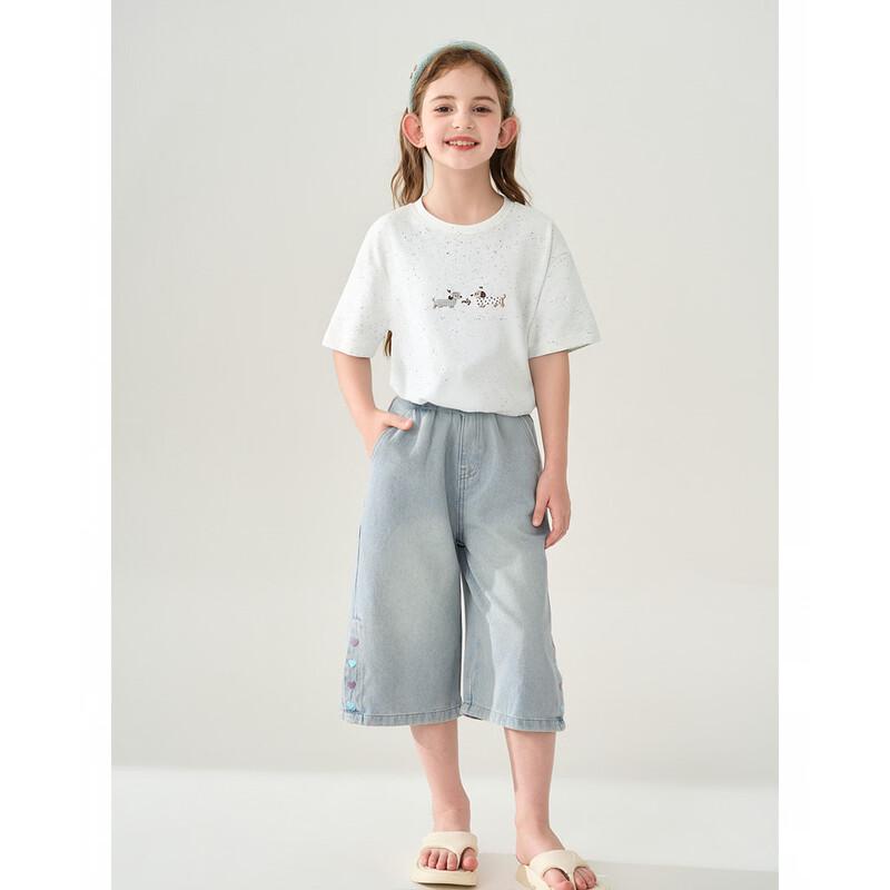 

Montagut Girls Dachshund Graphic Short Sleeve T-Shirt 140