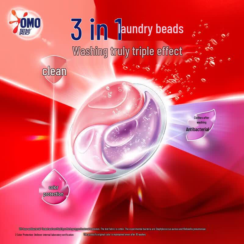 Omo Cherry Blossom Laundry Pods & Lemon Soap Bundle