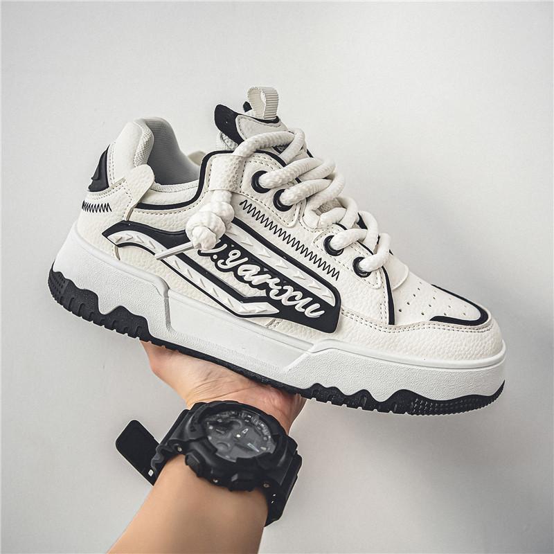 2025 spring and autumn new men's shoes Korean version casual shoes men's board shoes sports shoes travel shoes Harajuku trendy shoes