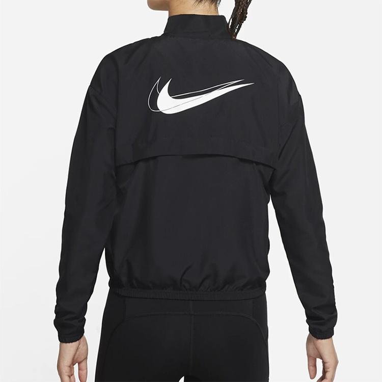 Nike Jackets Women's Black Stand Collar Moderate Other DD4926-010
