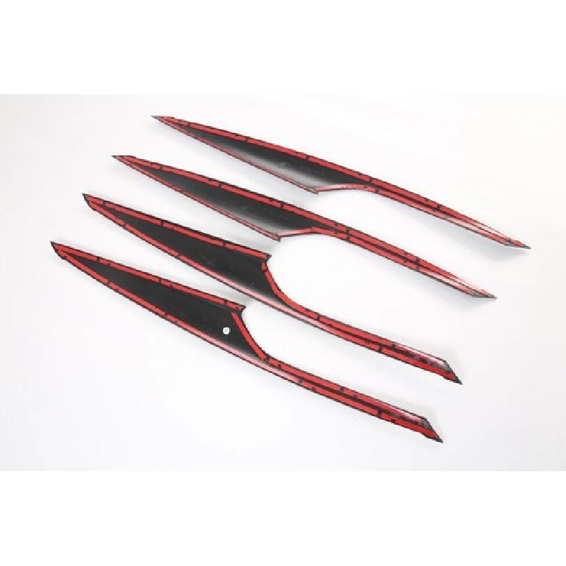 Carbon Fiber Interior Door Decoration Frame Cover Trim For 2018-2024 BMW X3 G01