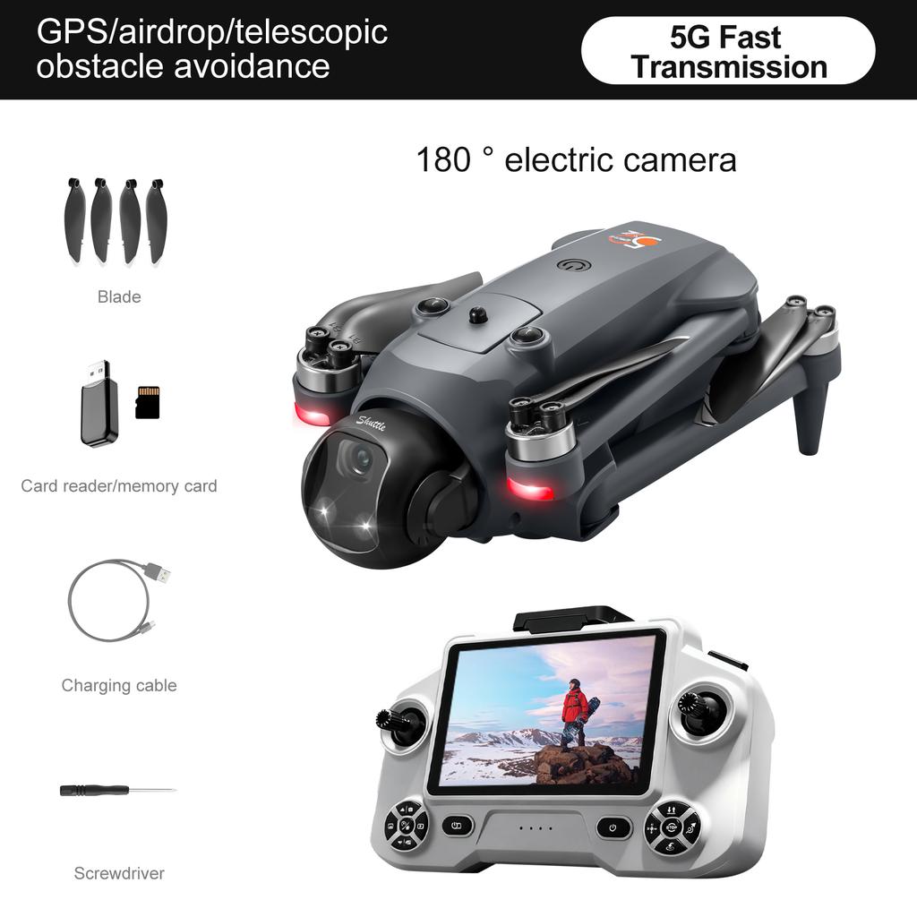 2026 NEW YL059 Drone Professional 8K Camera Aerial 5G FPV Avoiding Obstacle with Large Screen Remote Control Folding RC Dron