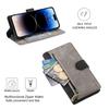 RFID Zipper Wallet Flip Leather Cards Solt Case for iPhone 14 15 16 Pro Max 13 12 11 SE 2025 X XS XR 8 7 Plus Stand Phone Cover
