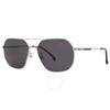 Carrera Grey Pilot Unisex Sunglasses Carrera 1035 Gs 0010. Ir 58