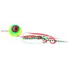 150g Fishing Lure High Carbon Steel 3D Eye Artificial Baits for River Sea Lake FishingYellow Green