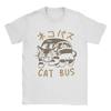 Unisexs TShirt Spirit Cat Bus Anime Vintage 100 Cotton Tees Short Sleeve  T Shirts Round Neck Clothing Graphic Printed