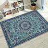 Luxe Zwart Goud Griekse Sleutel Vloerkleed Antislip Vloermat Woonkamer Klassieke Europese Stijl Huishoudelijk Tapijt Binnen Decoratie Mat
