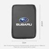 Carbon Fiber Leather Car Console Box Pad Car Armrest Cushion Cover For Subaru LEGACY Forester Outback Rally WRX WRC XV Impreza