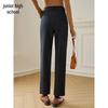 Women's High-Waisted Warm Tapered Suit Pants