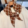 Hochwertiger Imitations-Kaschmir-Dreiecksschal: Warmer, vielseitiger und stilvoller Schal für Damen