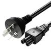 Direct Plug 3-Core Power Cord Adapter for Monitors/Laptops - Available in 1/1.5/2/3/5 Meters