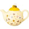 Disney the Yululun 18 x 14cm Micimackó Születésnapi Ajándék "Micimackó" Teáskanna, Kb.. Átmérő, 500ml, Sárga, SAN4530, Asztali edények, Kereskedelmi áru,