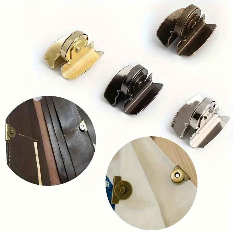 5 Pairs Bag Snap Accessories Magnetic Buckle Bag Snap Hidden Button Seam Free Button Snap
