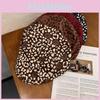Fashion Leopard Print Smiling Face Pattern Women Casual Beret Autumn For