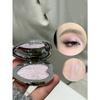 Metallic Glitter Heart Single-Color Eyeshadow Palette, Waterproof Sweat-Proof For Music Stage Performances, Halloween Parties Eye Shadow Palette