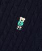 Distn9Ne Retro Bear Cardigan Navy (Lp5Sf505-066)