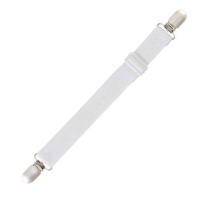 2/12pcs Adjustable Bed Sheet Fasteners Straps Elastic Mattress Cover Corner Holder Clip Grippers Suspender Cord Hook Loop Clasps