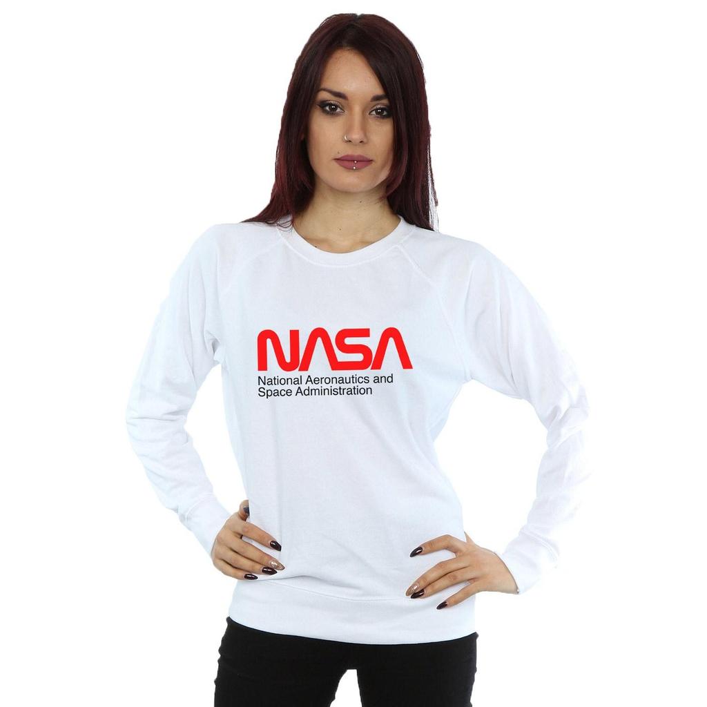 NASA Womens/Ladies Aeronautics And Space Sweatshirt