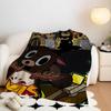 Art N-Nights I-Im W-Wald-tt Wurf Flanell-Kuscheldecke, Leicht Gemütlich, Strapazierfähig Waschbar niedlich Cool