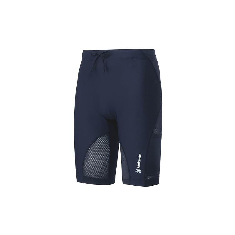 

[Goldwin] Impact Air Cargo Half Tights BLACK 2