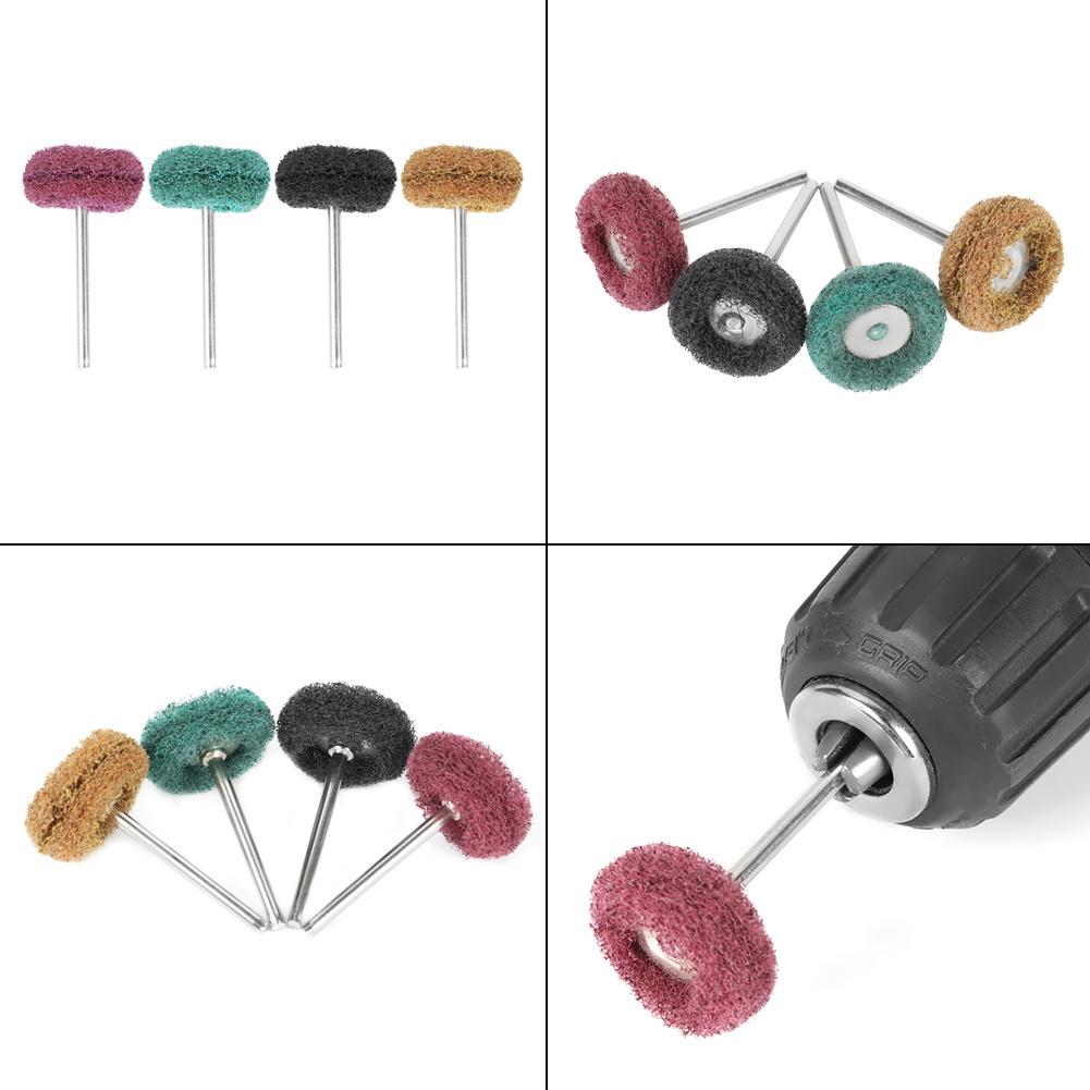 40pcs Polishing Mop Abrasive Grinding Wheel Buffing Pad Brush For Rotary Tool
