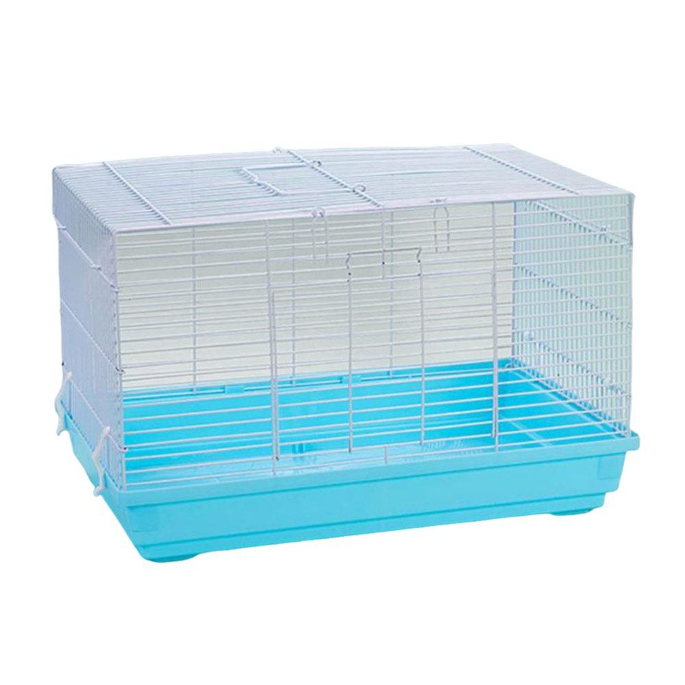 

Дышащая клетка для разведения сирийских хомяков, большой вместимости, туалет для хомяка, товары для мелких питомцев синий