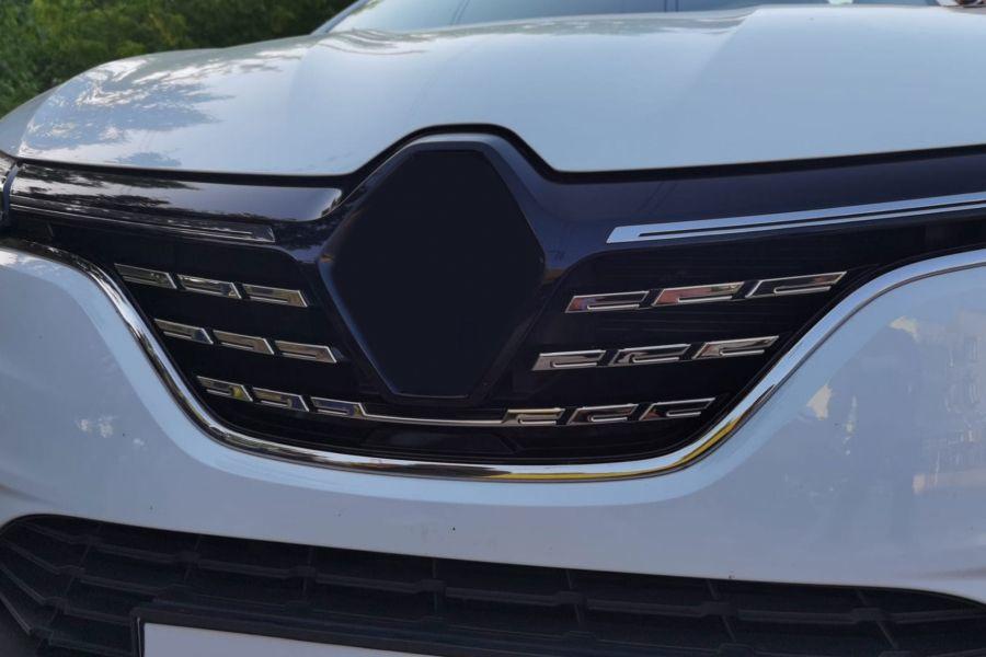 

Radiator grille covers 2021-2025 (5 pcs, stainless steel) OmsaLine - Italian stainless steel for Renault Megane IV