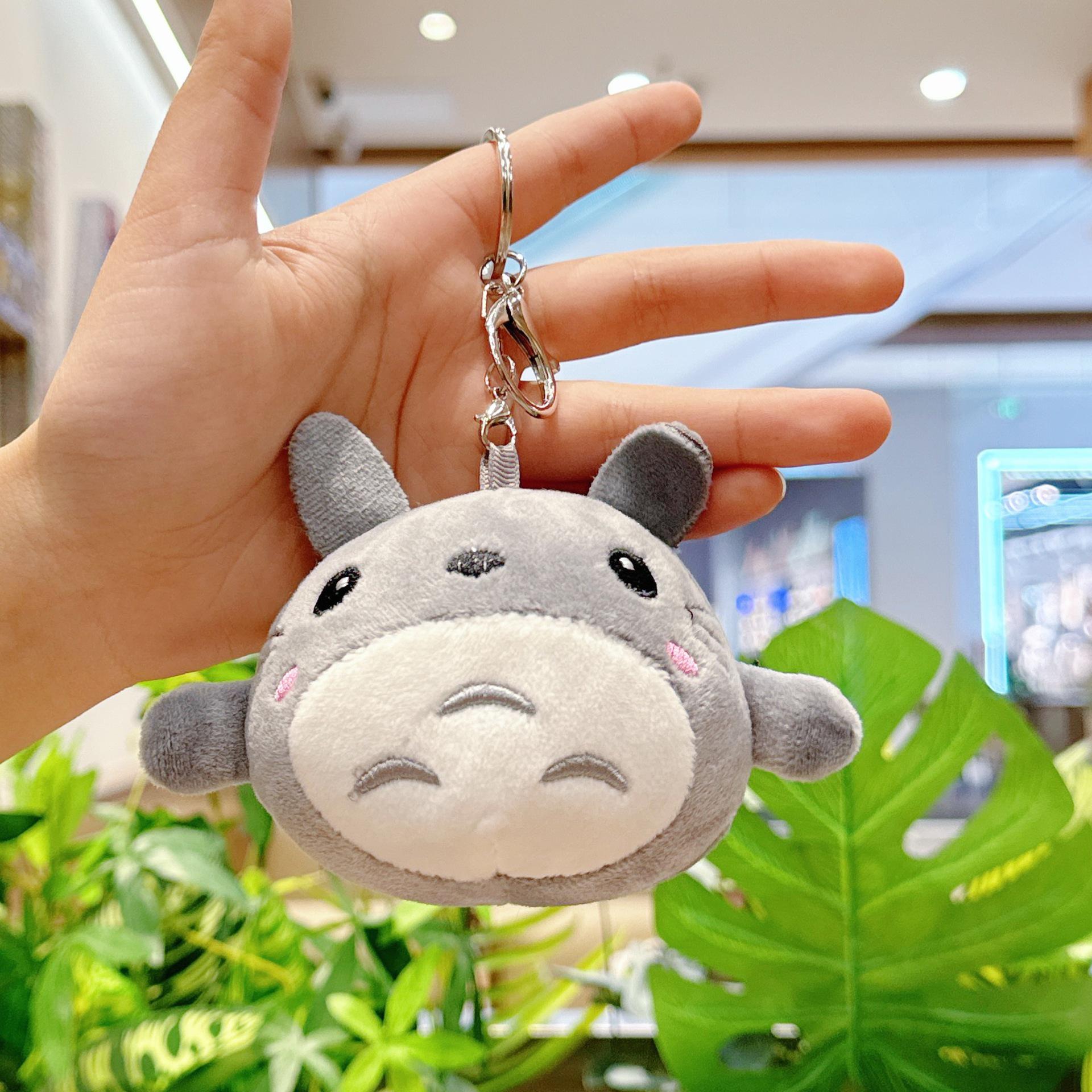 

Милий плюшевий брелок Тоторо в японському стилі - Мультяшна м яка іграшка-підвіска брелок Height 9cm