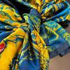 1116 New Silk Scarf Women's Summer Sunscreen Beach Scarf Women's Oversized Holiday Shawl with Fashionable Foreign Style Scarf