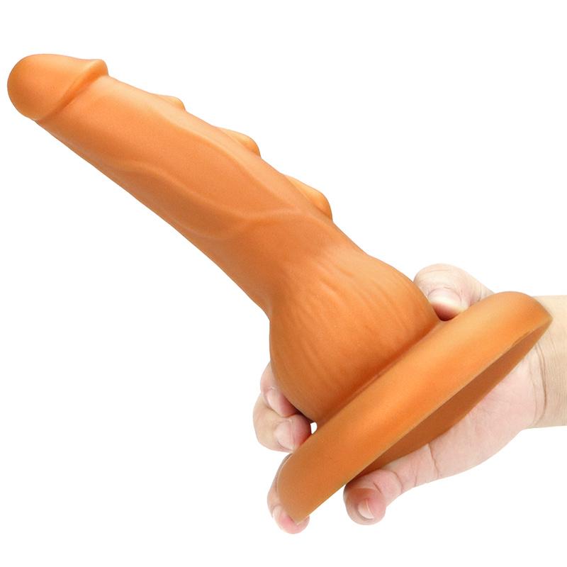 Color Female Masturbator Simulation Penis Silicone Super Soft Fake Penis Extra Large Sex Toys